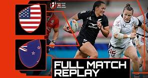 Women's Cup Final 🏆 | USA v New Zealand | HSBC France Sevens Rugby