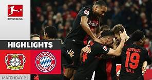 Leverkusen Beat Bayern! | Bayer 04 Leverkusen - FC Bayern 3-0 | Highlights | MD 21 – Bundesliga