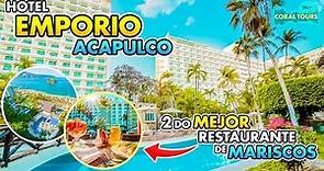 Hotel Emporio Acapulco 🤩 COMIDA DELICIOSA🍤🍹 BUEN PRECIO Y VISTA AL MAR 🌊