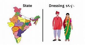 Traditional Dresses of Indian States | Indian 29 States Traditional Dressing Style | Indian Costumes