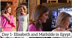Day 1 - Princess Elisabeth and Queen Mathilde Visit Egypt