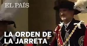 Felipe VI recibe la Orden de la Jarretera