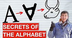 THE ALPHABET EXPLAINED: The origin of every letter