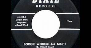 Bill Willis - Boogie Woogie All Night ~ Rockabilly