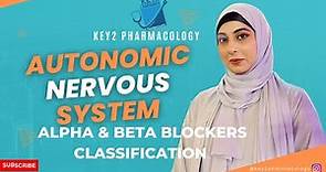 Autonomic Pharmacology: Classification of ALPHA & BETA BLOCKERS | 3rd Generation Beta Blockers