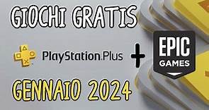 Giochi GRATIS ♡Gennaio 2024 (Playstation PLUS + EPIC GAMES)