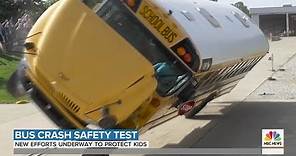 NBC Today Show - Bus Safety Crash Test