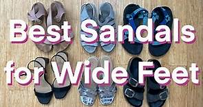 Favorite Sandals for Wide Feet