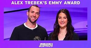 Alex Trebek’s Kids Accept Daytime Emmy Award on His Behalf | JEOPARDY!