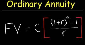How To Calculate The Future Value of an Ordinary Annuity