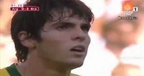 Los 2 golazos de Kaká a Argentina | Se retira una leyenda