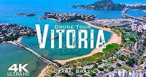 Vitória 2024 🇧🇷 Drone Aerial 4K | Espírito Santo Vitoria Brazil Brasil