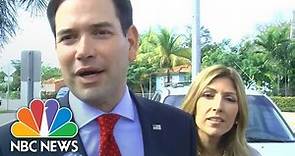 Marco Rubio And Wife Cast Ballots In Florida Primary: 'What An Incredible Honor' | NBC News