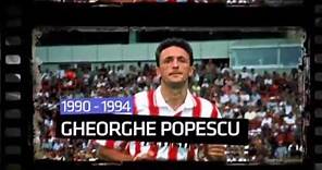 Gheorghe Popescu - goals for PSV Eindhoven (1990 - 1994)