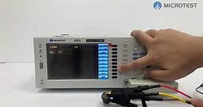 MICROTEST LCR Meter / 電容測試/電感測試/阻抗測試/進料檢驗/元件測試/LCR 測試儀 6365