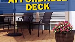 How To Build An Affordable Deck