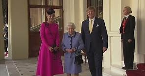 Queen attends formal farewell to King Willem-Alexander and Queen Máxima of the Netherlands