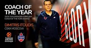 Alexander Gomelsky Coach of the Year: Dimitris Itoudis, CSKA Moscow