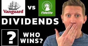Vanguard vs. Fidelity Dividend Index Funds | Dividend Index Fund Investing [2020]