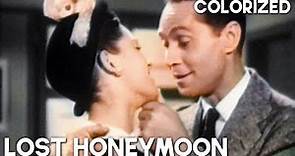 Lost Honeymoon | COLORIZED | Franchot Tone | Romance | Classic Comedy