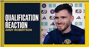 Andrew Robertson Qualification Reaction | Scotland 3-3 Norway | Scotland National Team