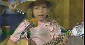 Mean Mary when she was a child (age 6) singing Long Tall Texan