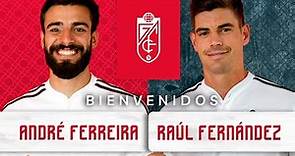 Acto de presentación de André Ferreira y Raúl Fernández como porteros del Granada CF