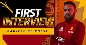 DDR | La prima intervista di Daniele De Rossi da allenatore della Roma