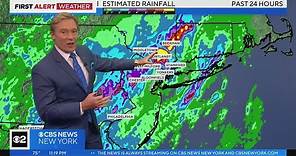 First Alert Weather: CBS New York 11 p.m. forecast