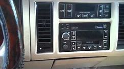 Cadillac Fleetwood Car Stereo Removal