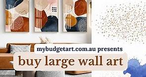 Buy Large Wall Art | Big Canvas Prints | Large Canvas Art | Mybudgetart.com.au