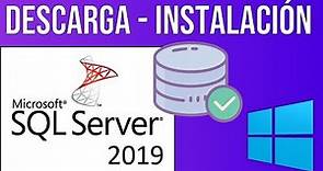 Descarga e Instalación de SQL Server 2019 Express & Management Studio ✅