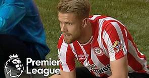 Kristoffer Ajer makes it 3-0 to Brentford v. Southampton | Premier League | NBC Sports