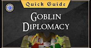 [Quick Guide] Goblin Diplomacy