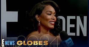 Angela Bassett Reveals If She's TIRED of ‘Did the Thing' Meme | 2024 Golden Globes