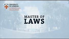 Master of Laws (LLM) - An overview