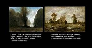 Jean-Baptiste-Camille Corot. La Soledad. Recuerdo de Vigen, Lemosín