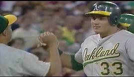 Jose Canseco Athletics Career Highlights