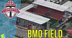 BMO Field la casa del Toronto FC // Estadio Nacional de Canadá Estadios del Mundo con Google Earth