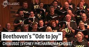 Beethoven's "Ode to Joy" live at the Sydney Opera House