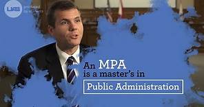 Why choose a Masters in Public Administration?