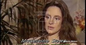 Madeleine Stowe Interview (September 23, 1992)