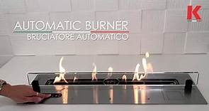 Bruciatore automatico a bioetanolo Made in Italy