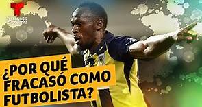 Usain Bolt explica el fracaso de su carrera futbolística | Telemundo Deportes