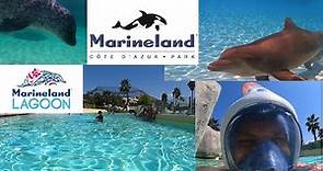 Visite Marineland d'Antibes ainsi que Marineland Lagoon, piscine à côté des dauphins et otaries