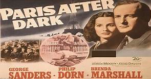 Paris After Dark 1943 George Sanders- Brenda Marshall- Philip Dorn .Madeleine LeBeau