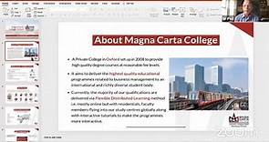 Introduction to Magna Carta College