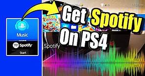 Get SPOTIFY on PS4 and Listen to MUSIC while GAMING (Best Method)