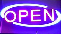 open sign LED from LOWE'S