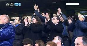 Van Nistelrooy standing ovation Real Madrid v Málaga 3-2 Copa del Rey 03.01.2012